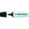 Stabilo Boss 70 Pastel Pack de 4 Rotuladores Marcadores Fluorescentes - Trazo entre 2 y 5mm - Recargable - Tinta con Base de Agu