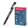 Erichkrause Metrix Boligrafo Tinta Gel - Punta 0.5mm - Agarre de Goma - Capuchon con Clip - Secado Rapido - Color Negro | Ahorro