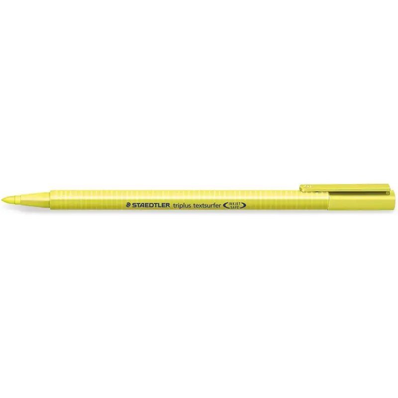 Staedtler Triplus Textsurfer 362 Pack de 4 Marcadores Fluorescentes - Trazo 1 - 4mm Aprox - Tina Base de Agua - Colores Surtidos