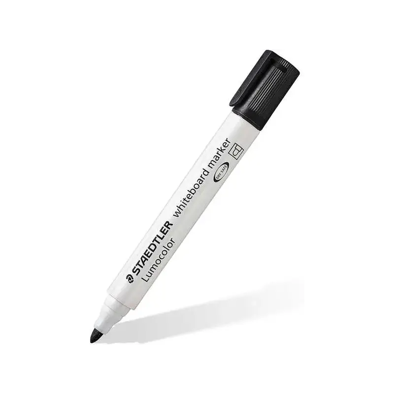 Staedtler Lumocolor 351 Pack de 4 Marcadores para Pizarra Blanca - Secado Rapido - Colores Surtidos | Ahorro Imprimiendo