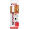 Edding 8900 Rotulador Permanente para Muebles - Punta Redonda 1.5-2mm - Resistente a la Luz - Secado Rapido - Color Nogal Oscuro