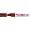 Edding 4090 Rotulador de Tiza Liquida - Punta Biselada - Trazo entre 4 y 15mm - Olor Neutro - Color Marron | Ahorro Imprimiendo