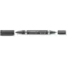 Staedtler Lumocolor Permanent Pack con 4 Rotuladores Permanentes - Diferentes Puntas - Resistente al Agua - Recargables - Color
