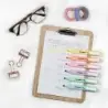 Stabilo Swing Cool Pastel Pack de 6 Marcadores Fluorescentes - Cuerpo Plano - Punta Biselada - Trazo entre 1 y 4mm - Tinta con B