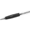 Bic Atlantis Classic Boligrafo Retractil - Punta de 1mm - Cuerpo Transparente con Grip - Color Negro | Ahorro Imprimiendo