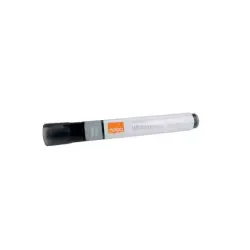 Nobo Pack de 10 Rotuladores para Pizarra Blanca - Punta Redonda 3mm - Tinta Liquida - Ventana para Ver el Nivel de Tinta - Color