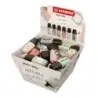 Stabilo Boss Mini Naturevibes Expositor con 50 Marcadores Fluorescentes - Trazo entre 2 y 5mm - Tinta con Base de Agua - Antisec