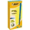 Bic Highlighter Grip Marcador Fluorescente - Tinta con Base de Agua - Punta Biselada - Trazo entre 1.60 y 3.30 mm - Color Azul |