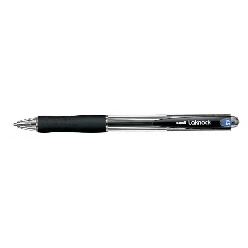 Uni-ball Laknock SN-100(05) Boligrafo de Tinta Base Aceite - Punta de Bola 0.5mm - Tinta Suave y Duradera - Cuerpo de Plastico -