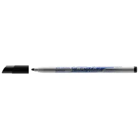 Bic Velleda 1721 Rotulador para Pizarra - Punta Fina - Trazo de 1.5mm - Borrado Optimo - Color Negro | Ahorro Imprimiendo