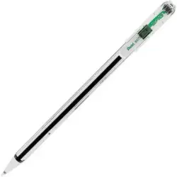 Pentel SuperB Boligrafo de Bola - Punta Fina 0.7mm - Trazo 0.35mm - Tinta con Base de Aceite - Color Verde | Ahorro Imprimiendo