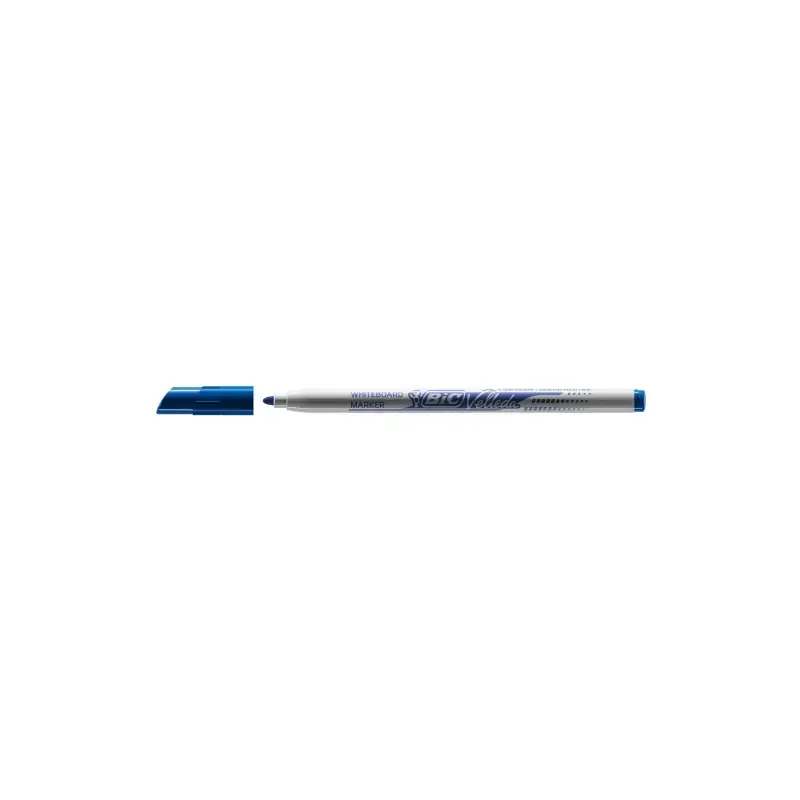 Bic Velleda 1721 Rotulador para Pizarra - Punta Fina - Trazo de 1.5mm - Borrado Optimo - Color Azul | Ahorro Imprimiendo