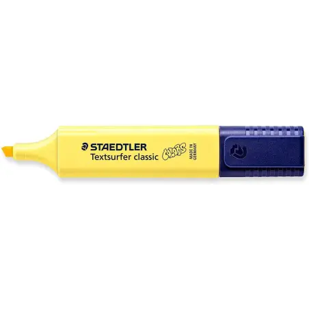 Staedtler Textsurfer Classic 364 Pastel Marcador Fluorescente - Punta Biselada - Trazo entre 1 - 5mm - Tinta con Base de Agua -