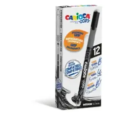 Carioca Oops Boligrafo Borrable - Tinta Termo Sensible - Empuñadura Ergonomica Triangular - Punta de Ø 0.7mm - Doble Goma - Colo