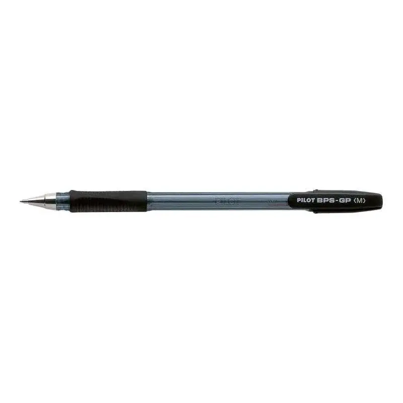 Pilot BPS-GP Boligrafo de Bola con Punta Mediana de 1mm - Trazo de 0.25mm - Recargable - Color Negro | Ahorro Imprimiendo