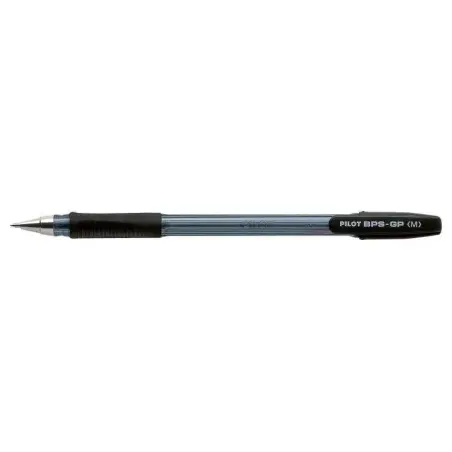 Pilot BPS-GP Boligrafo de Bola con Punta Mediana de 1mm - Trazo de 0.25mm - Recargable - Color Negro | Ahorro Imprimiendo