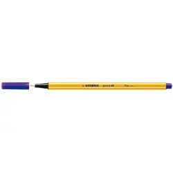 Stabilo Point 88 Rotulador de Punta Fina de Fibra - Trazo de 0.4 mm - Tinta con Base de Agua - Color Violeta | Ahorro Imprimiend