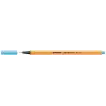Stabilo Point 88 Rotulador de Punta Fina de Fibra - Trazo de 0.4 mm - Tinta con Base de Agua - Color Azul Neon | Ahorro Imprimie