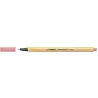 Stabilo Point 88 Rotulador de Punta Fina de Fibra - Trazo de 0.4 mm - Tinta con Base de Agua - Color Rojo Neon | Ahorro Imprimie