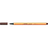 Stabilo Point 88 Rotulador de Punta Fina de Fibra - Trazo de 0.4 mm - Tinta con Base de Agua - Color Marron | Ahorro Imprimiendo