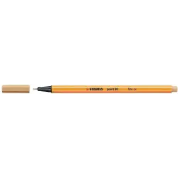 Stabilo Point 88 Rotulador de Punta Fina de Fibra - Trazo de 0.4 mm - Tinta con Base de Agua - Color Ocre Claro | Ahorro Imprimi