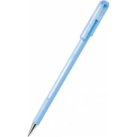 Pentel SuperB Antibacterial Boligrafo de Bola Antibacteriano - Punta Fina 0.7mm - Certificación ISO 22196 - Ideal Industria Medi