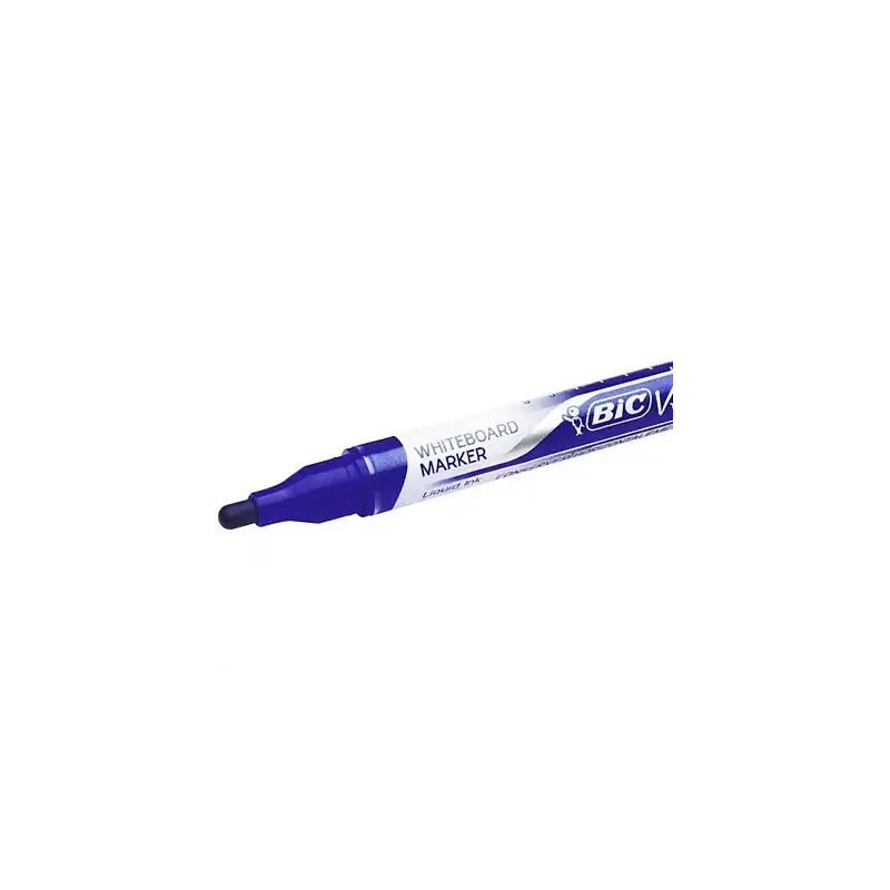 Bic Velleda Liquid Ink Marcador para Pizarra - Punta Media - Trazo 2.3mm - Tinta Liquida con Base de Alcohol - Color Azul | Ahor