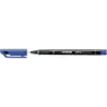 Stabilo OHPen Rotulador Permanente - Punta Superfina - Trazo de 0.4mm - Agarre Antideslizante - Tapon Ventilado - Color Azul | A