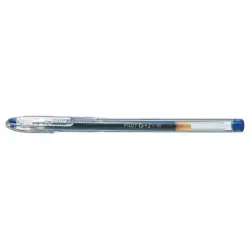 Pilot Boligrafo de Gel G1 - Recargable - Punta de Bola 0.5mm - Trazo 0.3mm - Cuerpo Transparente - Color Azul | Ahorro Imprimien