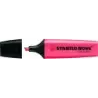 Stabilo Boss 70 Rotulador Marcador Fluorescente - Trazo entre 2 y 5mm - Recargable - Tinta con Base de Agua - Color Rojo Fluores
