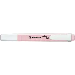 Stabilo Swing Cool Pastel Marcador Fluorescente - Cuerpo Plano - Punta Biselada - Trazo entre 1 y 4mm - Tinta con Base de Agua -
