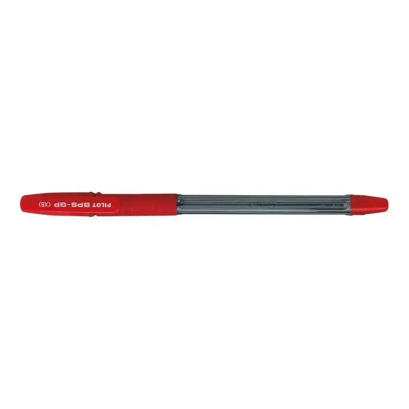Pilot Boligrafo de Bola BPS-GP - Recargable - Punta Extra Ancha de 1.60mm - Trazo de 0.33mm - Color Rojo | Ahorro Imprimiendo