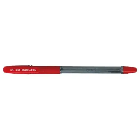 Pilot Boligrafo de Bola BPS-GP - Recargable - Punta Extra Ancha de 1.60mm - Trazo de 0.33mm - Color Rojo | Ahorro Imprimiendo