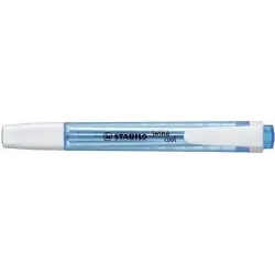 Stabilo Swing Cool Marcador Fluorescente - Cuerpo Plano - Punta Biselada - Trazo entre 1 y 4mm - Tinta con Base de Agua - Antise