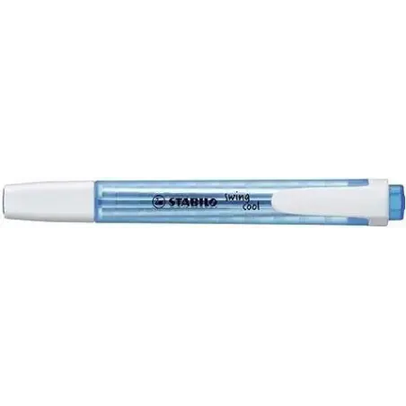Stabilo Swing Cool Marcador Fluorescente - Cuerpo Plano - Punta Biselada - Trazo entre 1 y 4mm - Tinta con Base de Agua - Antise