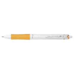 Pilot Boligrafo de Bola Retractil Acroball PureWhite - Recargable - Fabricado con Plastico Reciclado - Punta Redonda 1mm - Trazo