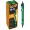 Bic Gel-Ocity Quick Dry Boligrafo Retractil - Punta Media de 0.7mm - Tinta de Gel - Secado Ultra Rapido - No Mancha el Papel - C