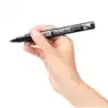 Pentel Pen N50S Rotulador Permanente - Punta Fina 3.18mm - Resistente a Agua y Luz - Color Negro | Ahorro Imprimiendo