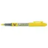 Pilot V-Light Rotulador Marcador - Punta Biselada 3.60mm - Trazo de 3.30mm - Color Amarillo | Ahorro Imprimiendo