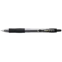 Pilot Boligrafo de Gel G2 Rollerball Retractil - Recargable - Punta de Bola Redonda 0.7mm - Trazo 0.32mm - Grip Ergonomico - Col