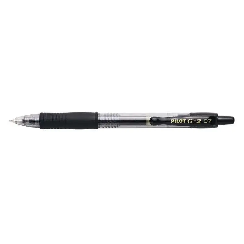 Pilot Boligrafo de Gel G2 Rollerball Retractil - Recargable - Punta de Bola Redonda 0.7mm - Trazo 0.32mm - Grip Ergonomico - Col