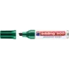 Edding 500 Rotulador Permanente - Punta Biselada - Trazo entre 2 y 7 mm. - Recargable - Secado Instantaneo - Color Verde | Ahorr
