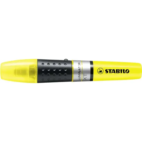 Stabilo Luminator Marcador Fluorescente - Mayor Suministro de Tinta - Zona de Agarre - Trazo entre 2 y 5mm - Color Amarillo | Ah