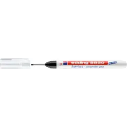 Edding 8850 Marcador para Taladros - Punta Extralarga 20mm - Trazo 1mm - Secado Rapido - Color Negro | Ahorro Imprimiendo