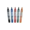 Pilot V-Board Master Begreen Pack de 5 Rotuladores para Pizarra Blanca - Punta Redonda 6mm - Trazo 2.3mm - 91% Plastico Reciclad