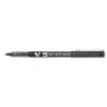 Pilot Boligrafo de tinta liquida V5 HI-Tecpoint Rollerball - Punta fina de aguja 0.5mm - Trazo 0.3mm - Color Negro | Ahorro Impr