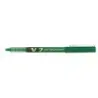 Pilot Boligrafo de Tinta Liquida V7 HI-Tecpoint Rollerball - Punta Fina de Aguja 0.7mm - Trazo 0.5mm - Color Verde | Ahorro Impr