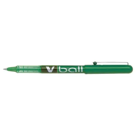 Pilot Boligrafo de Tinta Liquida V Ball 07 Rollerball - Punta de Bola Redonda 0.7mm - Trazo 0.5mm - Color Verde | Ahorro Imprimi