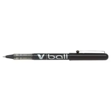 Pilot Boligrafo de tinta liquida V Ball 05 Rollerball - Punta de bola redonda 0.5mm - Trazo 0.3mm - Color Negro | Ahorro Imprimi