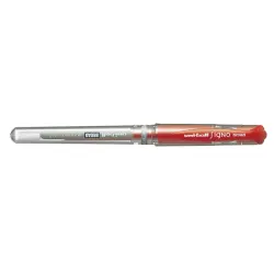 Uni-ball Signo Broad UM-153 Roller de Tinta Gel - Punta de Bola 1mm - Sujecion de Caucho - Color Rojo | Ahorro Imprimiendo
